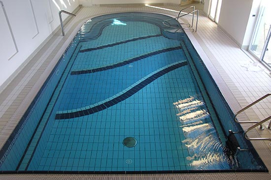 Keramický bazén - doma